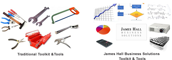 Traditional Toolkits and Tools >> James Hall Business Solutions Toolkit and Tools